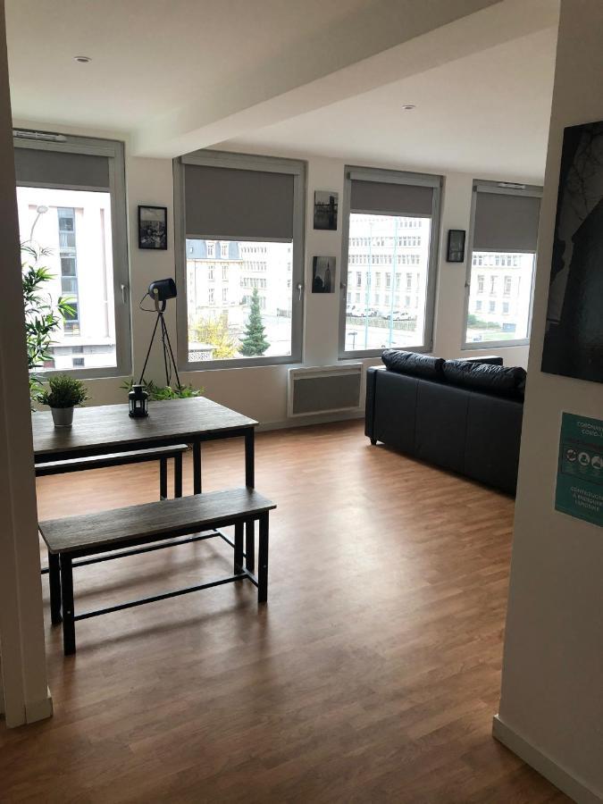 Hyper Centre - Wifi Fibre Gratuit - Jergweloh - Le New Yorkais Apartment Caen Exterior photo